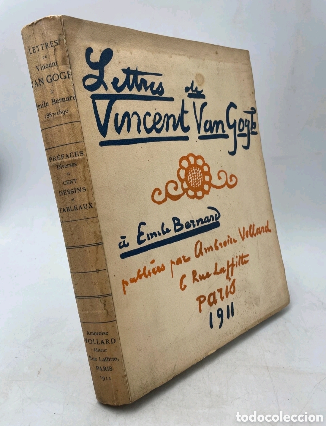Libros antiguos: Lettres de Vincent van Gogh 1911 Ambroise Vollard arte historia