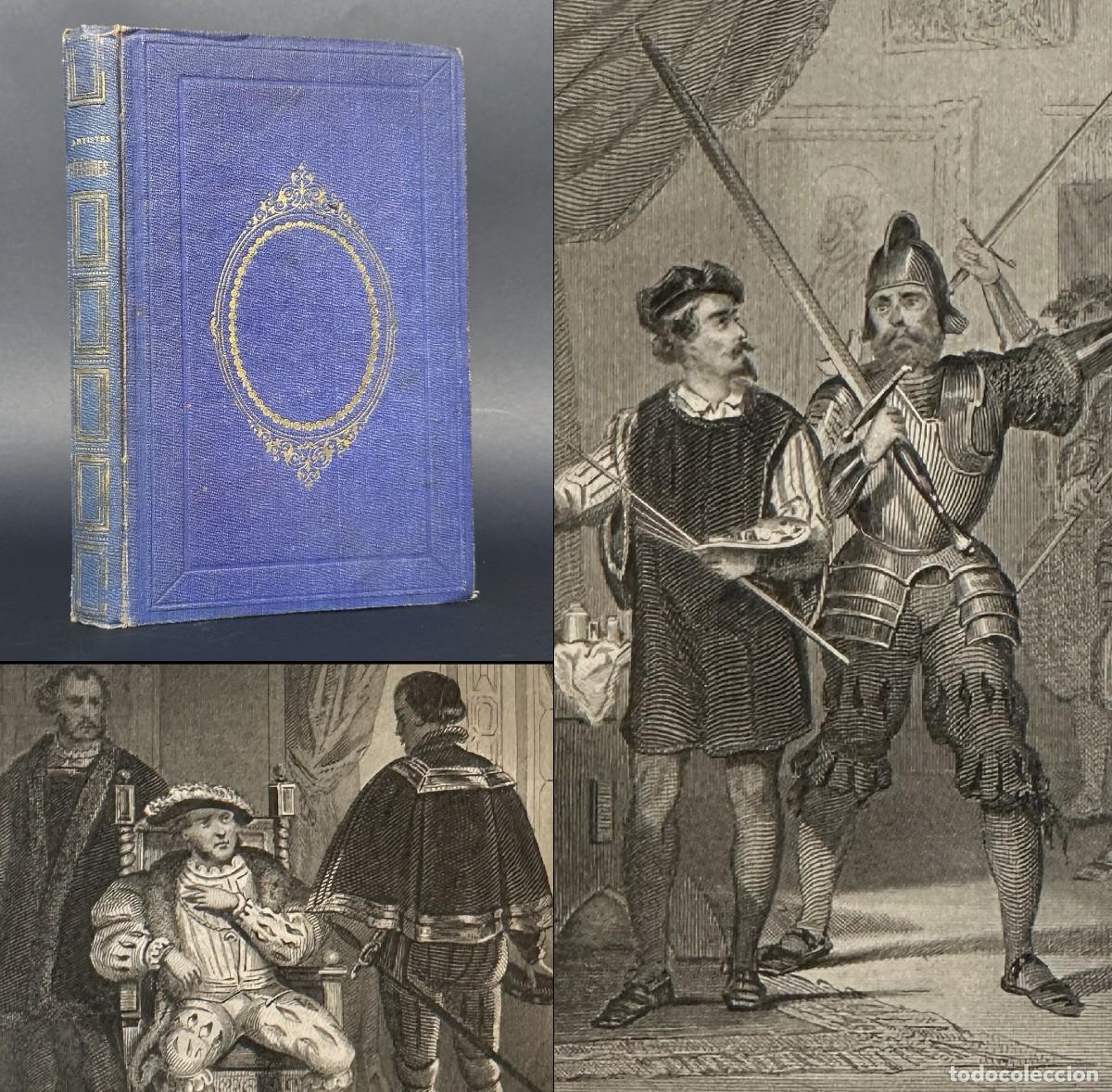 Libros antiguos: A&Ntilde;O 1863 - GALERIA DE ARTISTAS CELEBRES - PINTORES, ESCUTORES Y ARQUITECTOS - GRABADOS