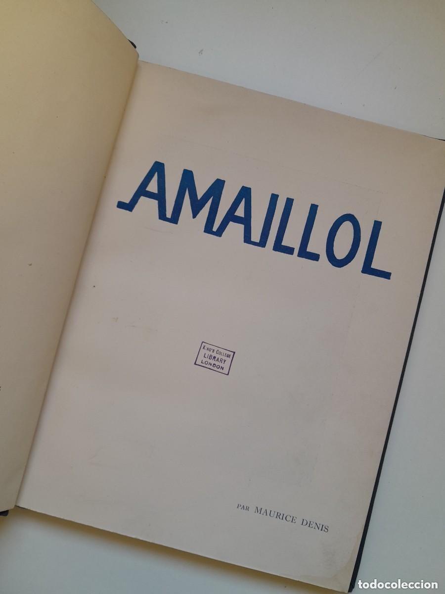 Libros antiguos: ARISTIDE MAILLOL - MAURICE DENIS (1925)