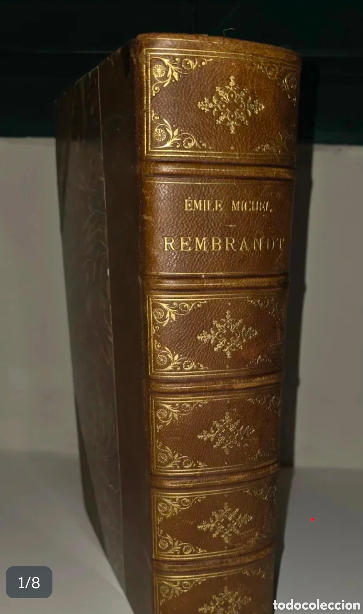 Libros antiguos: 1893, Rembrandt - Emile Michel encuadernado