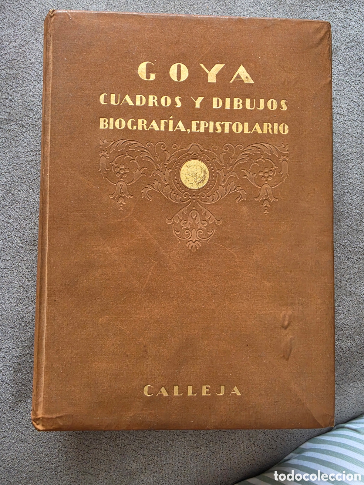 Libros antiguos: ​Goya: Cuadros y Dibujos. Biograf&iacute;a y Epistolario - Ed. Saturnino Calleja 1924 - Imprenta Aldus
