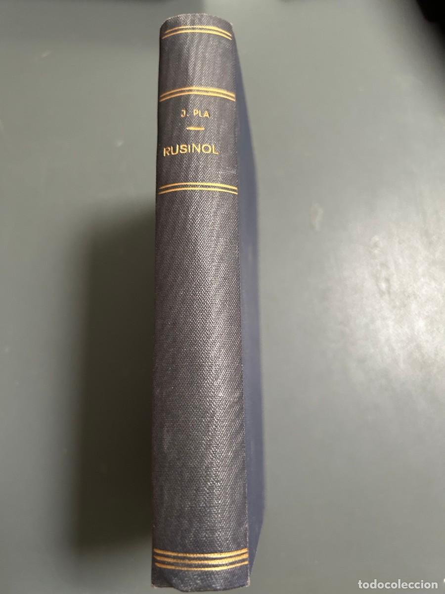 Libros antiguos: RUSI&Ntilde;OL Y SU TIEMPO. JOSE PLA.