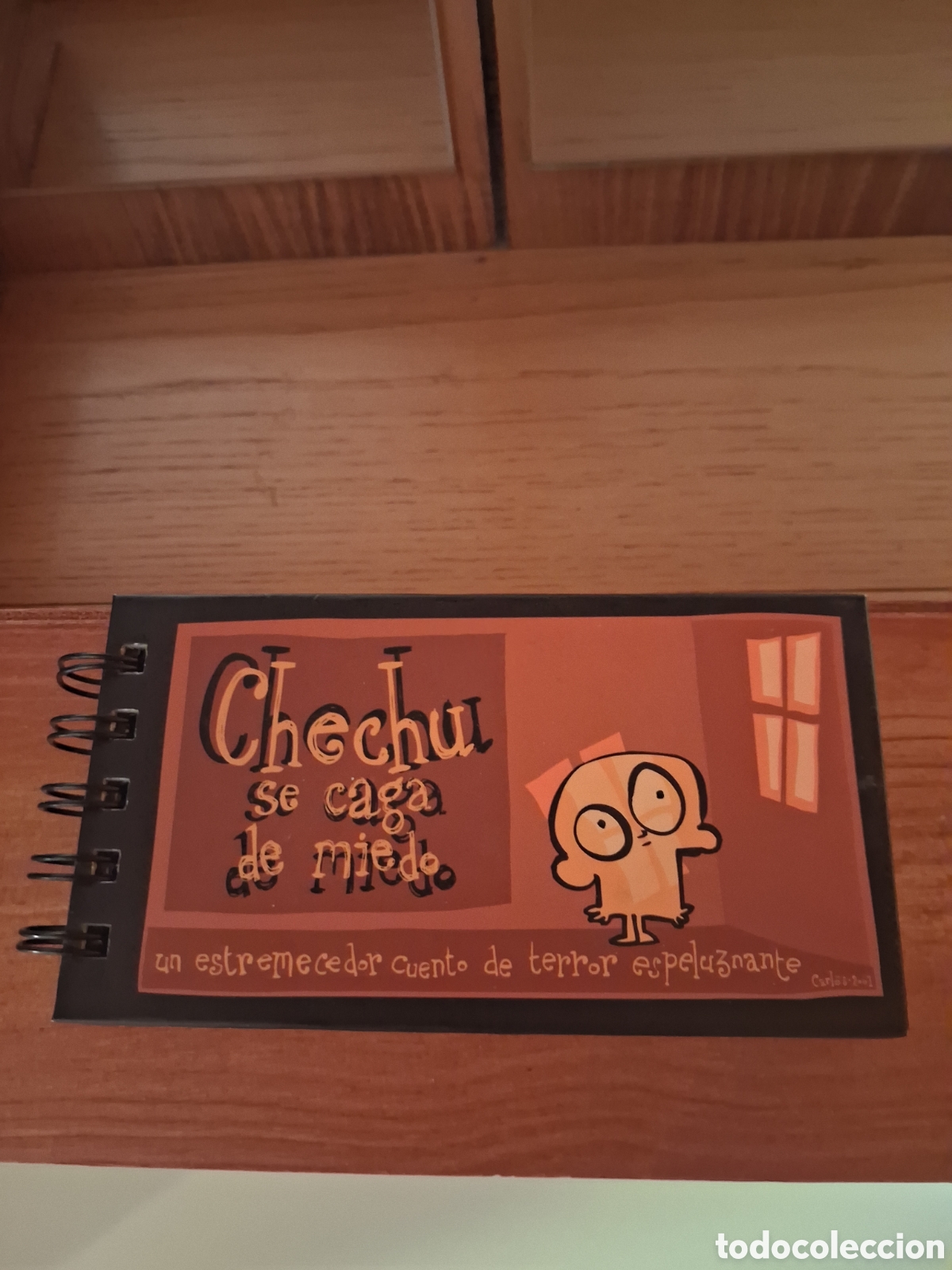 Libros antiguos: Chechu se caga de miedo