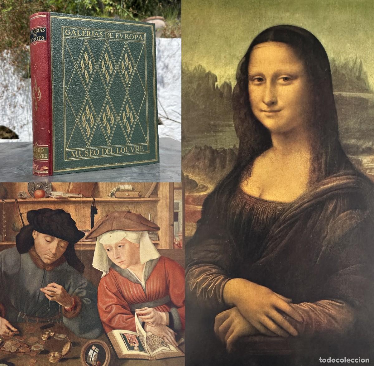 Libros antiguos: ALBUM DE LA GALERIA DE PINTURAS DEL MUSEO DEL LOUVRE - ARTE - PARIS -