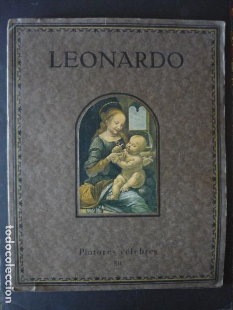 Libros antiguos: LEONARDO REPRODUCCIONES DE SUS PRINCIPALES OBRAS, CON NOTA PRELIMINAR. E.A. SEEMANN. LEIPZIG