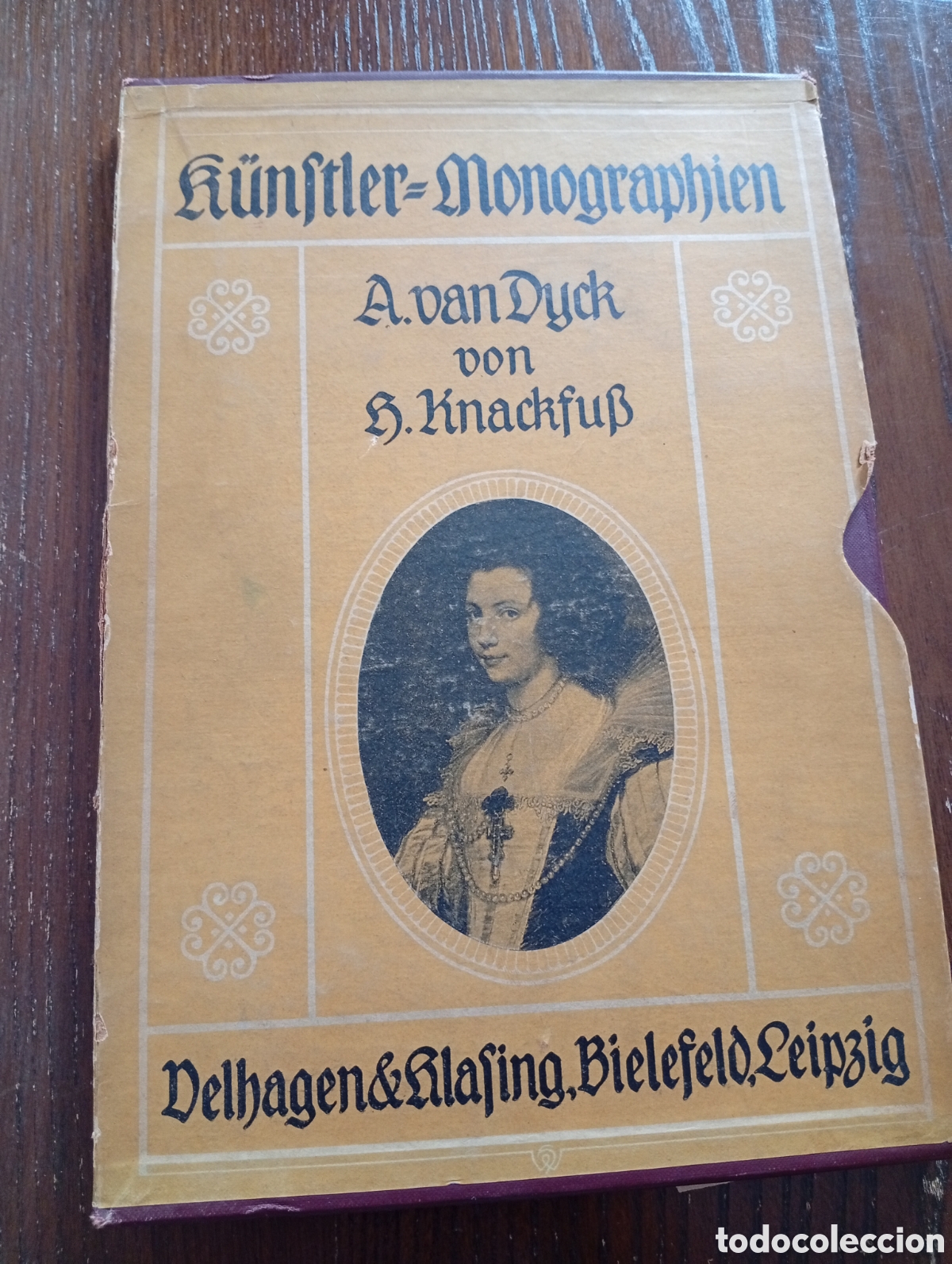 Libros antiguos: A. van Dyck - Libro Ilustrado en Alem&aacute;n