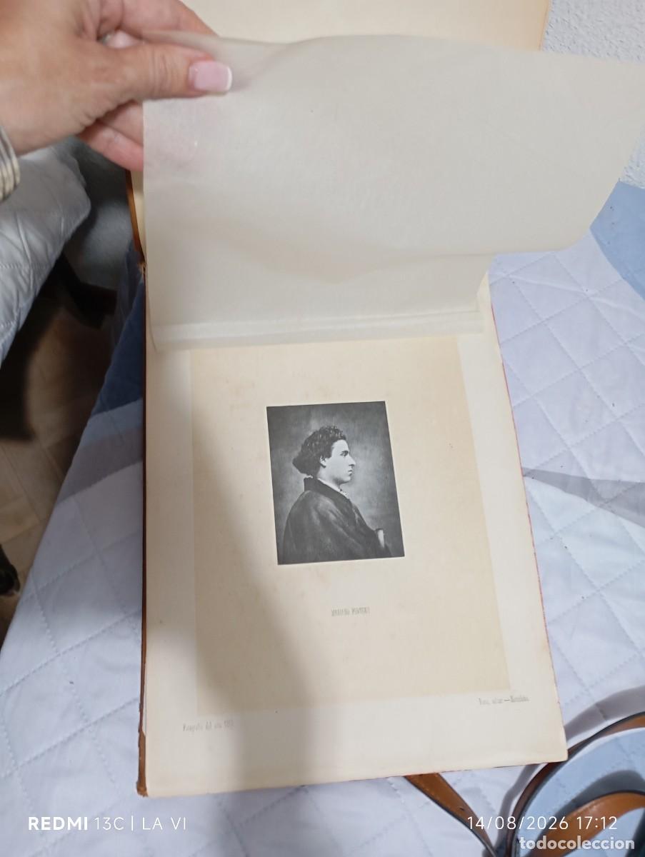 Libros antiguos: Obra pict&oacute;rica de Mariano Fortuny 1857/ encuadernaci&oacute;n privada.