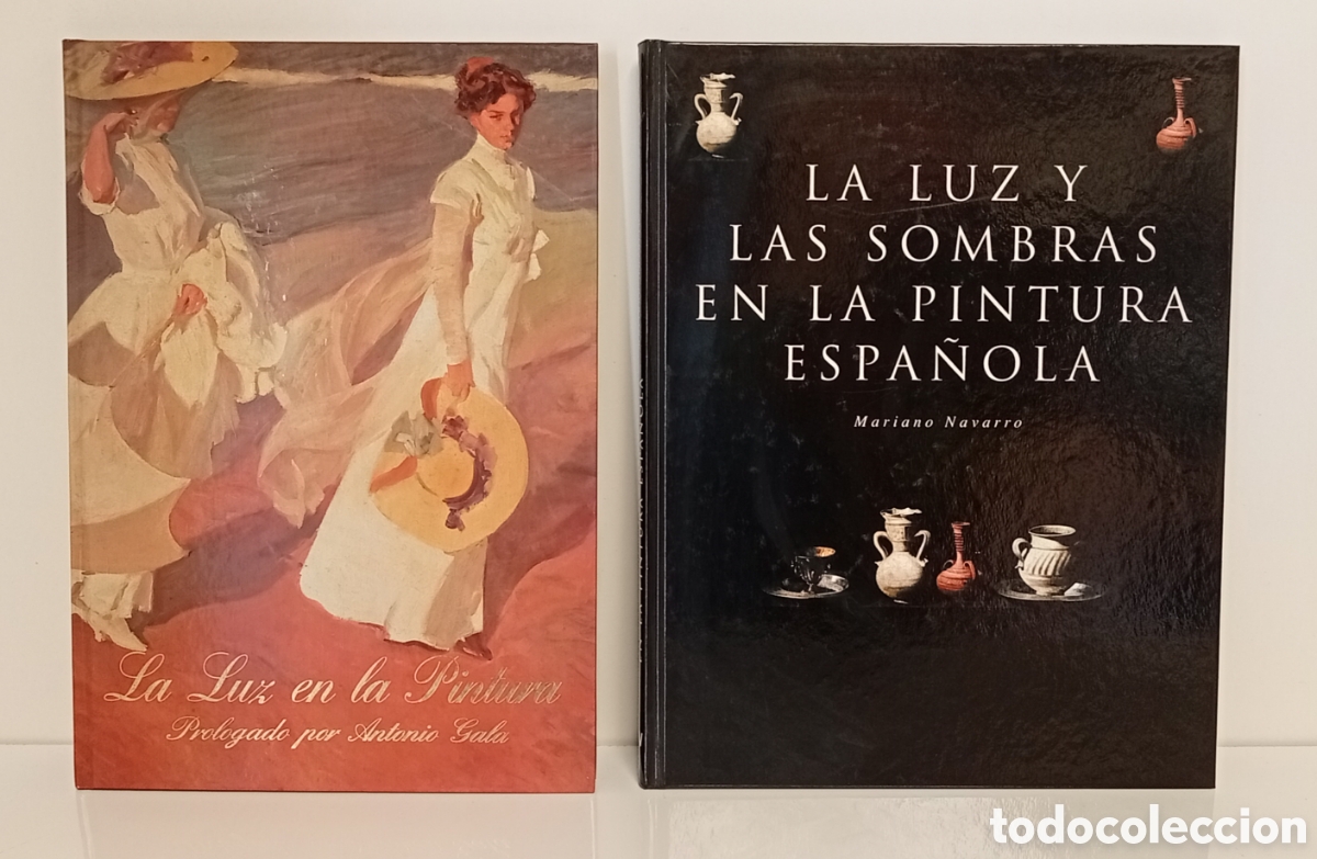 Libros antiguos: LA LUZ EN LA PINTURA ESPA&Ntilde;OLA 2 TOMOS