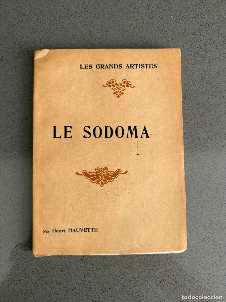Libros antiguos: a&ntilde;os 1911 - LE SODOMA - HENRI HAUVETTE - COL. LES GRANDS ARTISTES - ED. HENRI LAURENS
