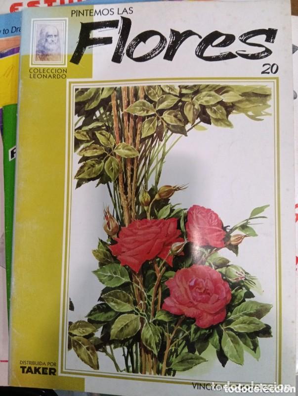 Livres anciens: Pintemos las flores 20 - Vinciana Editora - Colecci&oacute;n Leonardo - Distribuida por Taker