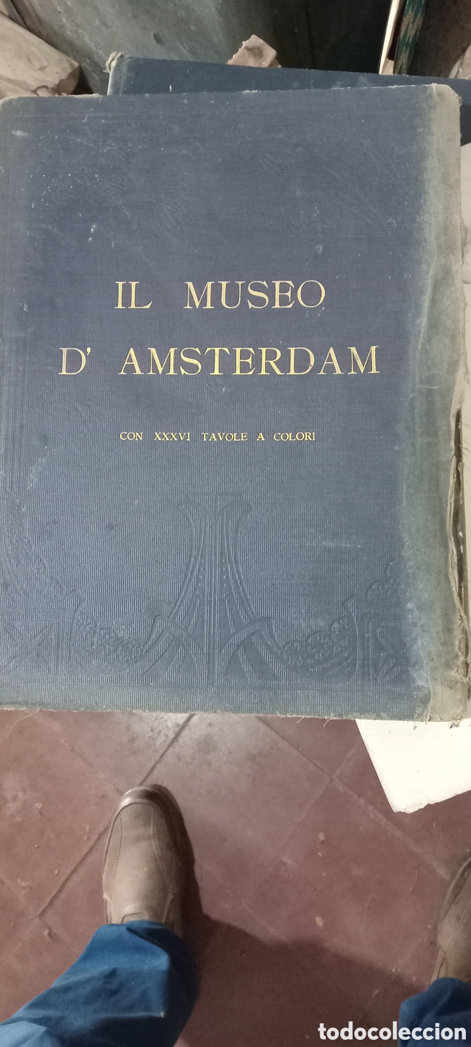 Libros antiguos: Libro Arte &rdquo;Il Museo d'Amsterdam&rdquo; - Edici&oacute;n Italiana con 36 L&aacute;minas a Color (Rijksmuseum / Rembrandt