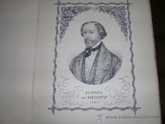 Libros antiguos: ALFREDO DE MUSSET - POESIES - Foto 2
