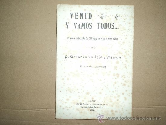 Libros antiguos: Venid y Vamos Todos