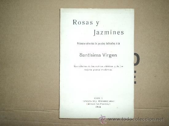 Libros antiguos: Rosas y Jazmines. - Foto 1