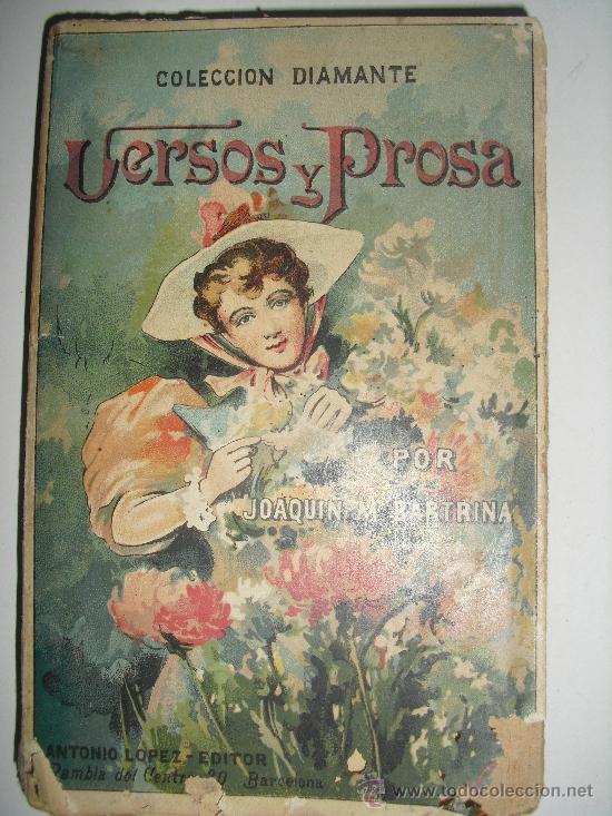 Libros antiguos: Versos y Prosa. Bartrina, Joaquin m. - Foto 1