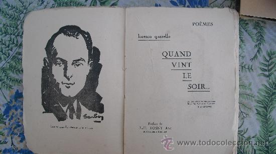 Libri antichi: Quand vint le soir. Quarello, Lorenzo