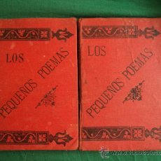 Libros antiguos: LOS PEQUEÑOS POEMAS. RAMON DE CAMPOAMOR. 2 VOL. 1983 ED.ADMINISTRACION. 324 Y 326 PAG . Lote 39268796