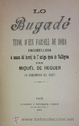Libros antiguos: LO BUGADER - A&Ntilde;O 1901 - Foto 2