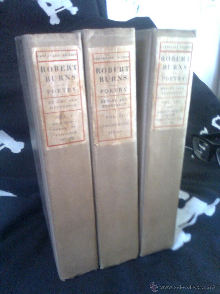 Libros antiguos: Burns, Robert - Centenary edition (Hendley & Anderson, 1897) - Foto 1