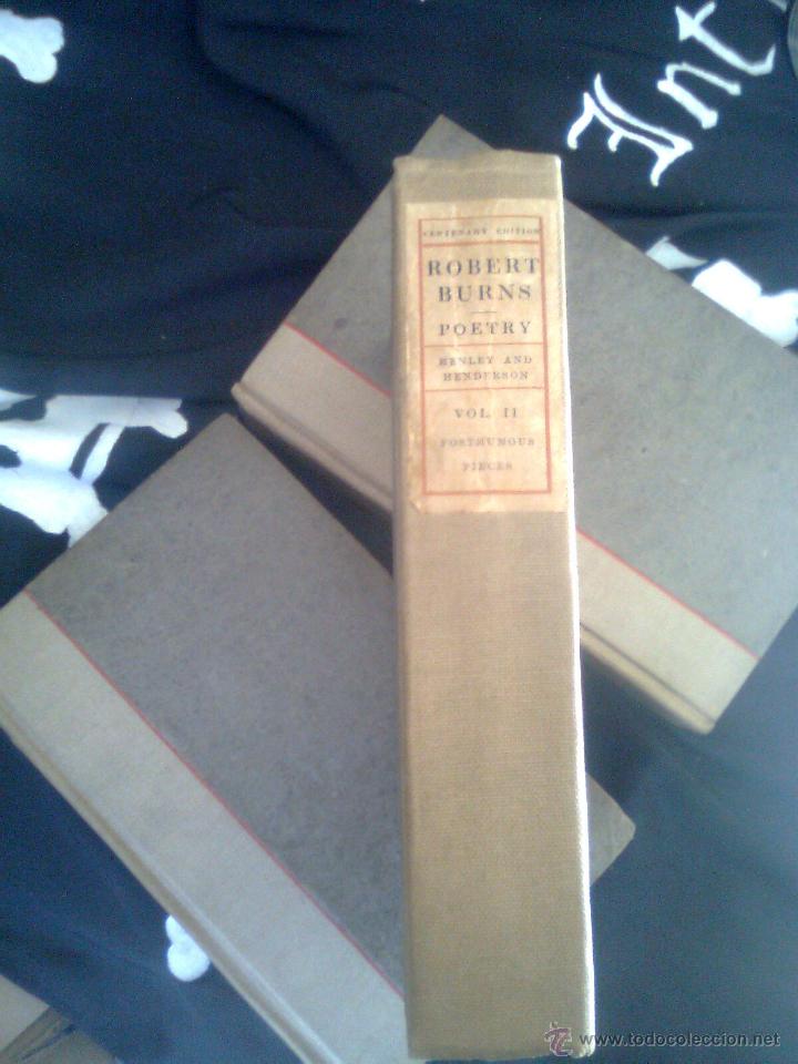 Libros antiguos: Burns, Robert - Centenary edition (Hendley & Anderson, 1897) - Foto 2