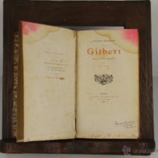 Libros antiguos: 4605- POESIES DIVERSES DE GILBERT. EDIT. A. QUANTIN. 1882. FIRMADO POR MAURICI SERRAHIMA.. Lote 43413992