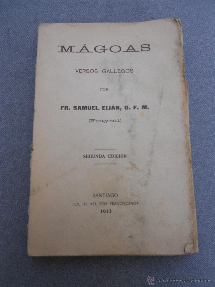 Libros antiguos: MAGOAS. VERSOS GALLEGOS - Foto 1