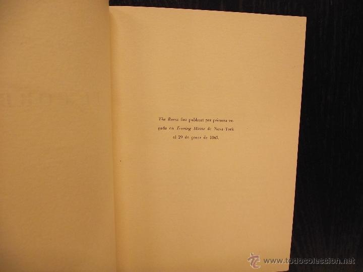 Libros antiguos: EL CORB, EDGAR A. POE - Foto 2