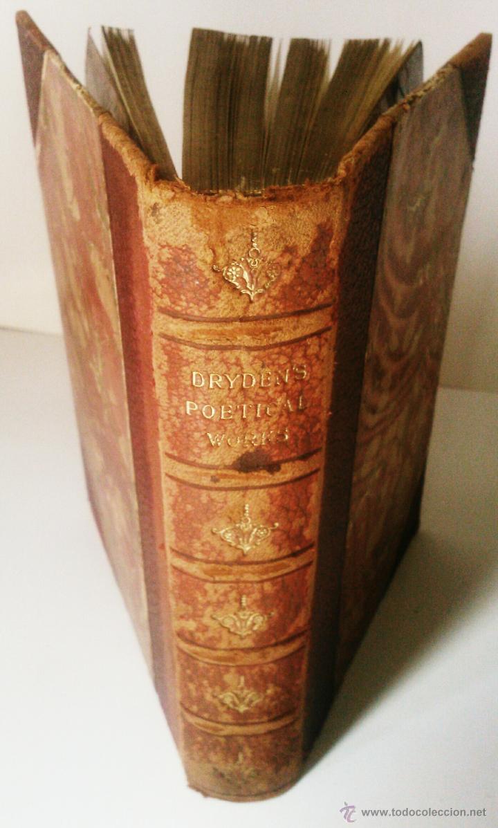 Libros antiguos: LIBRO EN INGL&Eacute;S THE POETICAL WORKS OF JHON DRIDEN
