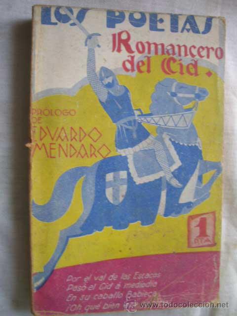 Libros antiguos: ROMANCERO DEL CID. 1929 - Foto 1