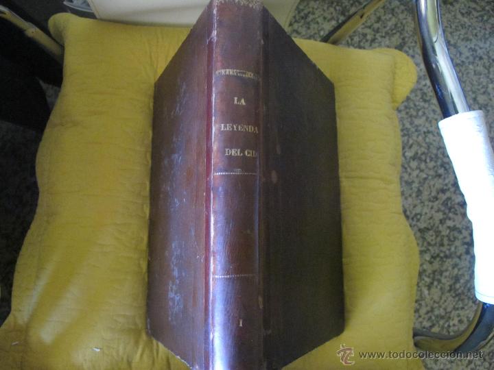 Libros antiguos: LA LEYENDA  DEL CID - Foto 1