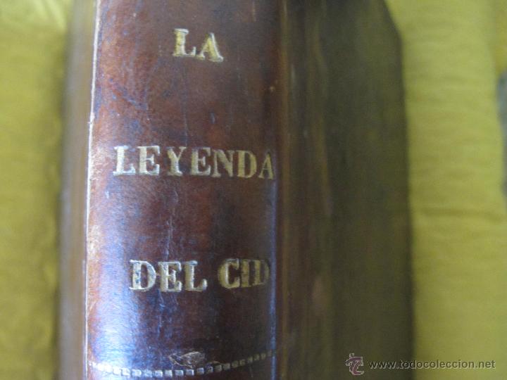 Libros antiguos: LA LEYENDA  DEL CID - Foto 2