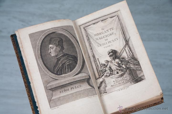 Libros antiguos: IL MORGANTE MAGGIONARE DI LUIGI PULCI-LONDRA 1768