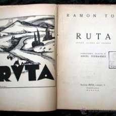 Libros antiguos: RUTA - SEGON LLIBRE DE POEMES. Lote 50680916