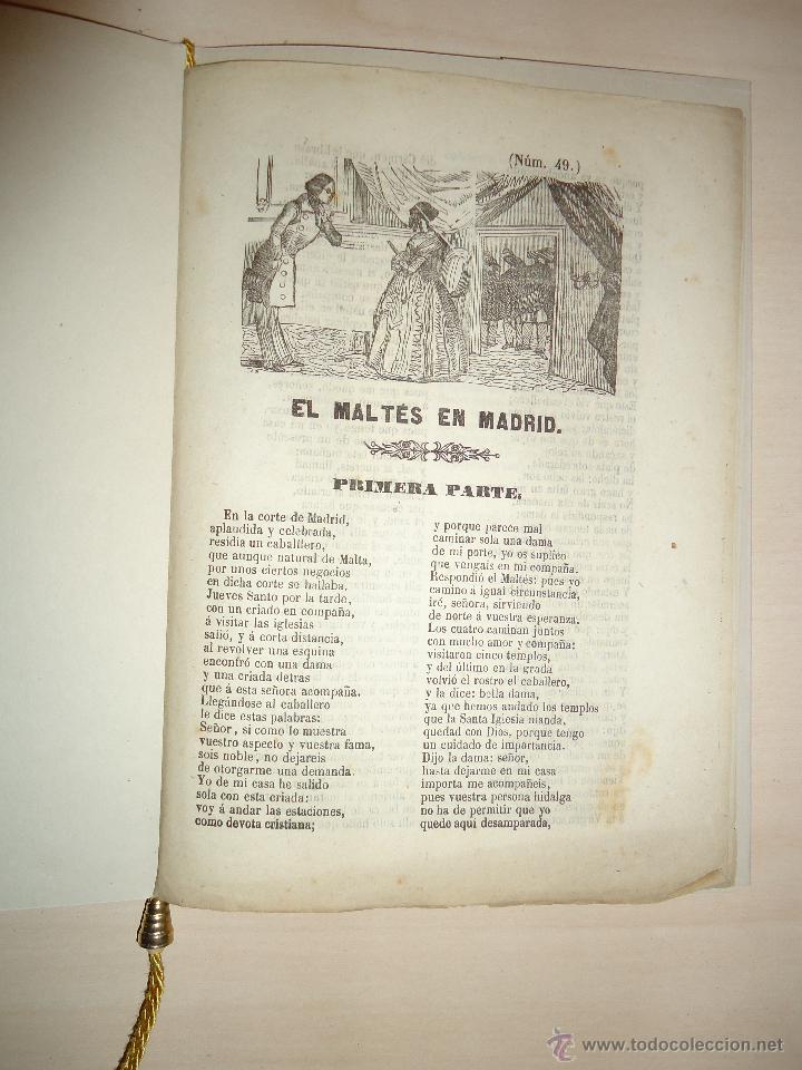 Libri antichi: 1867 - PLIEGO DE CORDEL - EL MALT&Eacute;S EN MADRID - INQUISICI&Oacute;N
