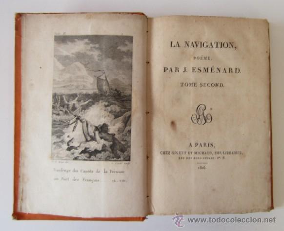 Libros antiguos: LA NAVIGATION -A&Ntilde;O 1805 - Foto 3