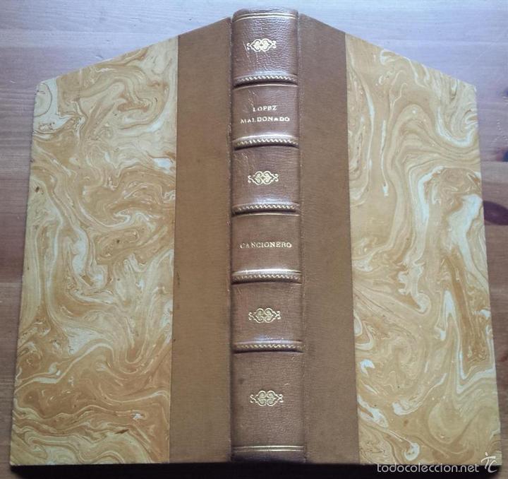 Antiquarische B&uuml;cher: 1932 Cancionero de L&oacute;pez Maldonado, Madrid Talleres Luys, Encuadernaci&oacute;n preciosa+++++++