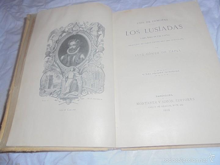 Libros antiguos: LIBRO LOS LUSIADAS - Foto 5
