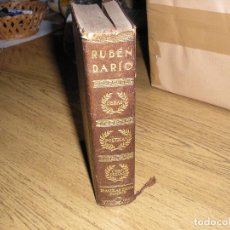Libros antiguos: OBRAS POÉTICAS COMPLETAS - RUBEN DARIO (AÑO 1932). Lote 65882194