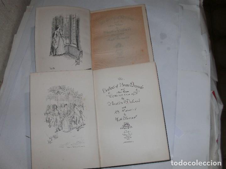 Libros antiguos: AUSTIN DOBSON - DOS LIBROS DE POEMAS - - Foto 3