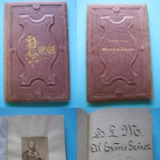 Libros antiguos: POESIA - AL ISTMO DE SUEZ - MANUEL SANCHEZ ESCANDON - AÑO 1870 - PIEZA UNICA - VER DATOS Y FOTOS. Lote 44058847