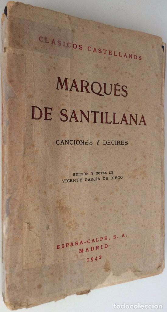 Libros antiguos: Canciones y decires - Foto 1