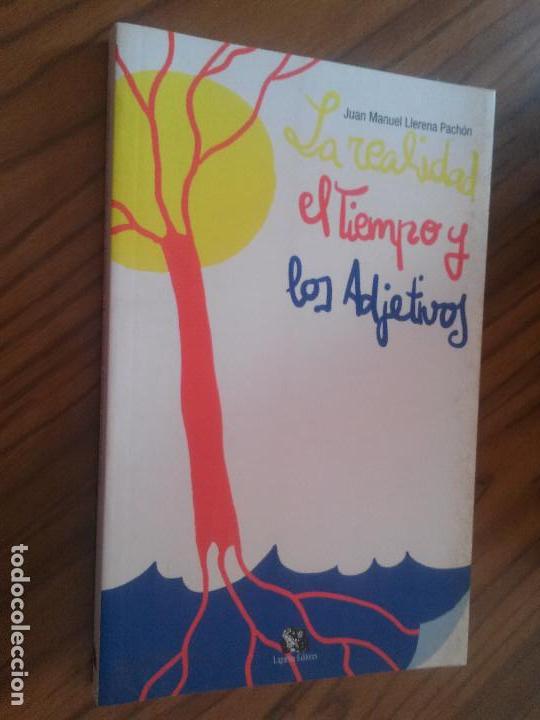 Libros antiguos: LA REALIDAD, EL TIEMPO Y LOS ADJETIVOS. JUAN MANUEL LLERENA PACH&Oacute;N. LAGARTO EDITORES. BUEN ESTADO.
