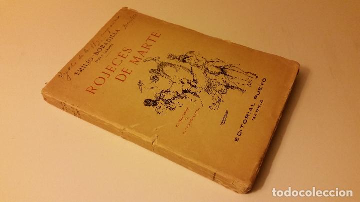 Libros antiguos: 1921 - EMILIO BOBADILLA (FRAY CANDIL) - ROJECES DE MARTE (SONETOS) - PRIMERA EDICI&Oacute;N