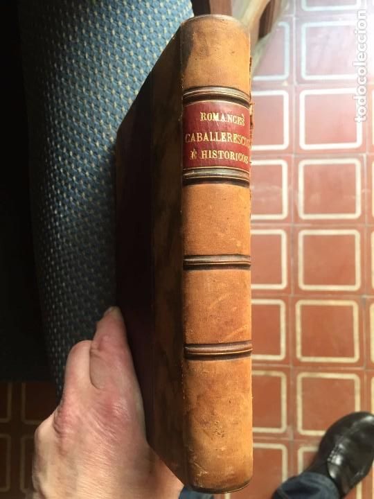 Libros antiguos: Romances caballerescos e hist&oacute;ricos. - Foto 1