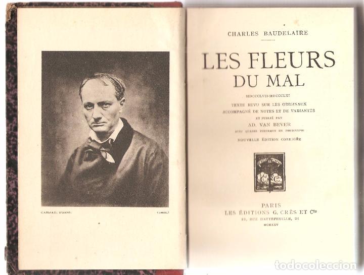 Baudelaire, charles : les fleurs du mal - paris - Vendido en Venta