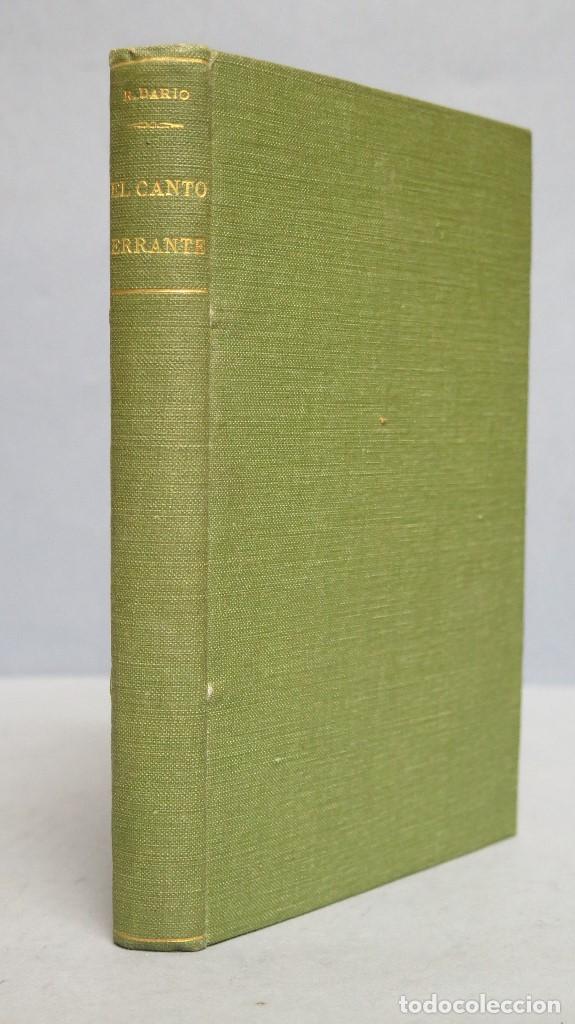 Libros antiguos: EL CANTO ERRANTE. RUBEN DARIO - Foto 1