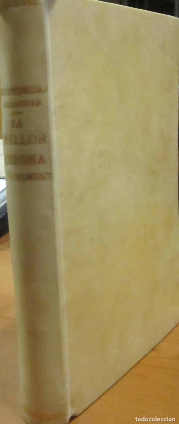 Libros antiguos: La mellor corona. Poesies de Mossen Jacinto Verdaguer aplegades y ordenades per N&acute;Anton Busquets y P