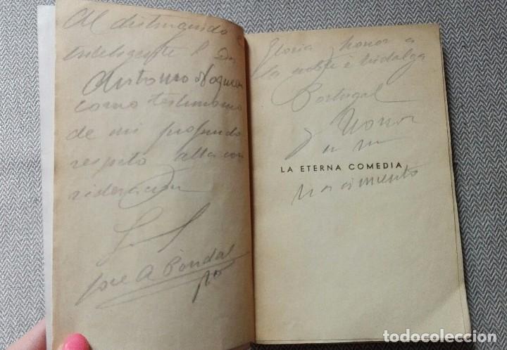 Libros antiguos: La eterna comedia (Pondal, J. A.) - Foto 2