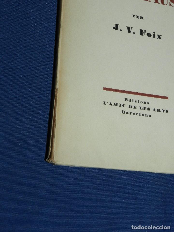 Libros antiguos: LIBRO - JV FOIX - ON HE DEIXAT LES CLAUS... EDC LAMIC DE LES ARTS 1953 , 100 EXEMPLARS, NUM 24 - Foto 5 - 109897691