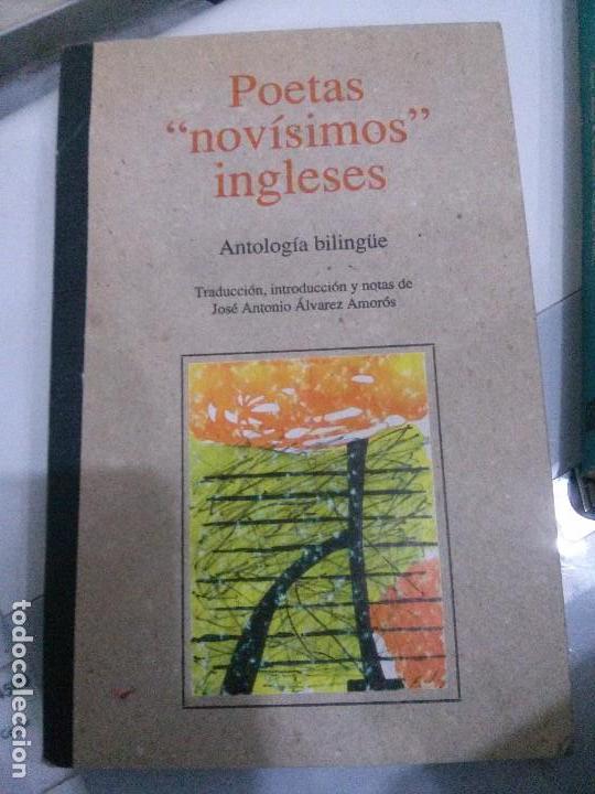 Libros antiguos: poetas nov&iacute;simos ingleses, jos&eacute; antonio &aacute;lvarez amor&oacute;s.
